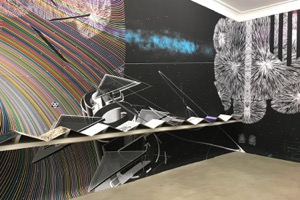 Die Siebente Reise, Installation im Kunstverein Neukölln